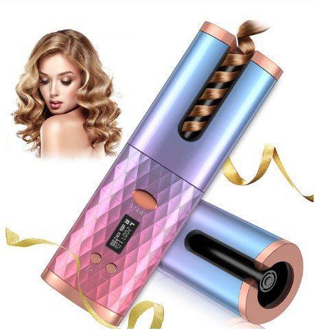 Rechargeable Automatic Hair Curler Women Portable Hair Curling Iron LC
 Overview:
 


 New Create beautiful curls or waves anytime, anywhere with the Unbound cordless auto curler from Conair, the creators of the Curl Secret auto curlerAccessoriesDalilly Designs BoutiqueRechargeable Automatic Hair Curler Women Portable Hair Curling Iron LCD Display Ceramic Curly Rotating Curling Wave Styer