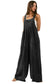 Black Textured Wide Leg Overalls

	Make a statement in these fashion-forward overalls
	Featuring a textured fabric and wide leg silhouette, you'll be comfy all day
	The side and chest pockets desiBottomsDalilly Designs BoutiqueBlack Textured Wide Leg Overalls