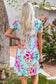 Sky Blue Short Sleeve High Waist Floral T-shirt Dress

		This short dress features a gorgeous floral print on a pretty blue background
	The babydoll body elongates and slims the waist
	Round neck, short sleeves, high DressesDalilly Designs BoutiqueSky Blue Short Sleeve High Waist Floral