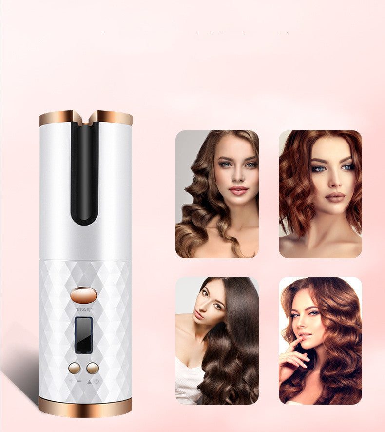 Rechargeable Automatic Hair Curler Women Portable Hair Curling Iron LC
 Overview:
 


 New Create beautiful curls or waves anytime, anywhere with the Unbound cordless auto curler from Conair, the creators of the Curl Secret auto curlerAccessoriesDalilly Designs BoutiqueRechargeable Automatic Hair Curler Women Portable Hair Curling Iron LCD Display Ceramic Curly Rotating Curling Wave Styer