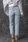 Navy Blue Light Wash Frayed Slim Fit High Waist Jeans


		We highly recommend these trendy light-wash jeans
	
	
		The high waistline paired with a slim fit makes your legs look longer
	
	
		The ripped design isBottomsDalilly Designs BoutiqueNavy Blue Light Wash Frayed Slim Fit High Waist Jeans