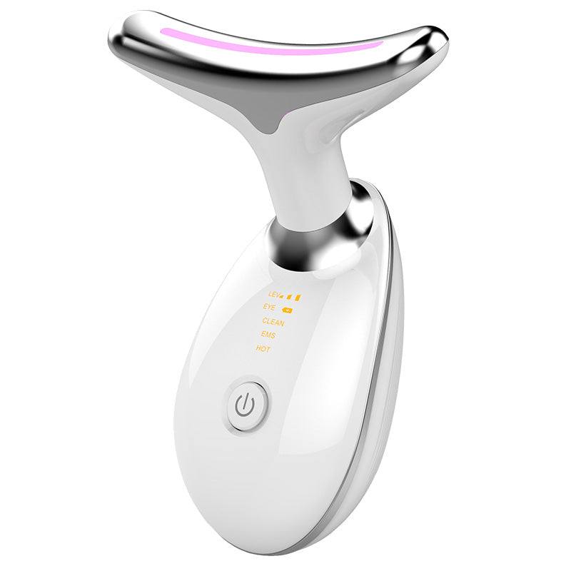 EMS Thermal Neck Lifting And Tighten Massager Electric Microcurrent Wr
 Overview:
 
 ★ Positive and negative ions: Using the principle of mutual attraction between positive and negative ions, the deep pores and dirt are output through AccessoriesDalilly Designs BoutiqueTighten Massager Electric Microcurrent Wrinkle Remover LED Photon Face Beauty Device