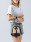 Straw Braided Adjustable Strap Bucket Bag
Bag size: Medium
Material: PU leather, Polyester, Straw
Imported

Product measurements:
One Size: Length 6.9 in, Width 5.1 in, Height 8.7 in, Weight 12.3 oz

Shoes & Bags/HandbagsDalilly Designs BoutiqueStraw Braided Adjustable Strap Bucket Bag