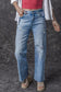 Light Blue High Rise Distressed Straight Leg Jeans

	


		Distressed detailing adds a trendy edge to these high rise jeans
	
	
		The straight leg silhouette creates a flattering and versatile fit, suitable foBottomsDalilly Designs BoutiqueLight Blue High Rise Distressed Straight Leg Jeans