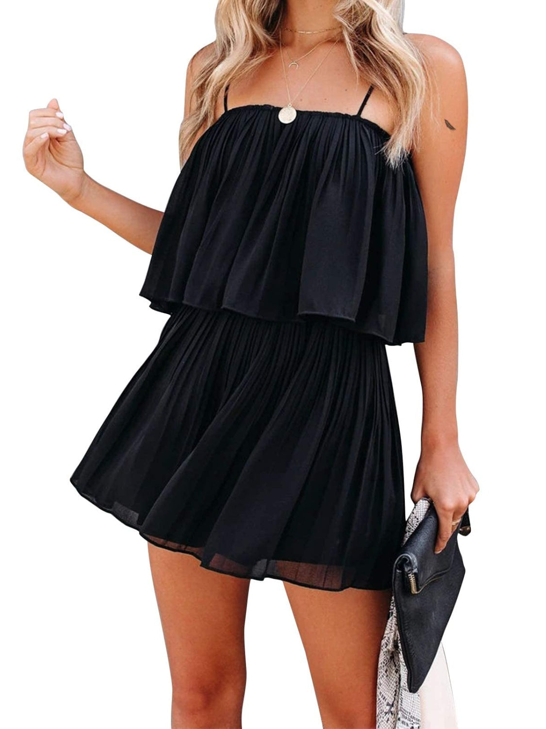 Ruched Spaghetti Strap Romper
Features: Basic style
Sheer: Opaque
Material composition: 100% polyester
Care instructions: Machine wash cold. Tumble dry low.
Imported


Size
Us Size
Top Length
BuDressesDalilly Designs BoutiqueRuched Spaghetti Strap Romper