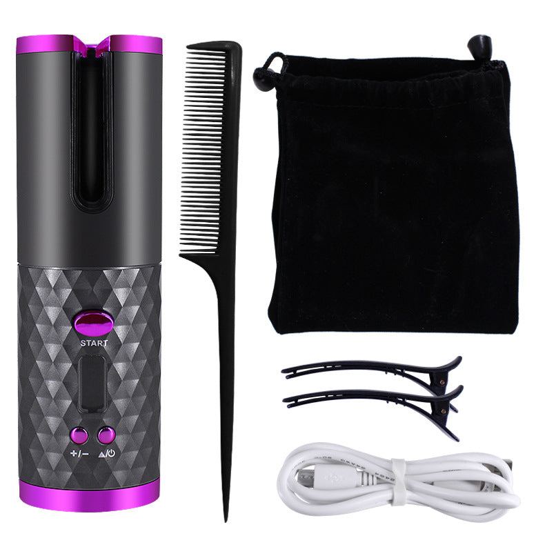 Rechargeable Automatic Hair Curler Women Portable Hair Curling Iron LC
 Overview:
 


 New Create beautiful curls or waves anytime, anywhere with the Unbound cordless auto curler from Conair, the creators of the Curl Secret auto curlerAccessoriesDalilly Designs BoutiqueRechargeable Automatic Hair Curler Women Portable Hair Curling Iron LCD Display Ceramic Curly Rotating Curling Wave Styer