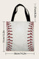 White Baseball Print Canvas Tote Bag

	


		Sporty baseball print design
	
	
		Durable canvas material for long-lasting use
	
	
		Spacious 34*31cm size for all your essentials
	
	
		ConvenShoes & BagsDalilly Designs BoutiqueWhite Baseball Print Canvas Tote Bag