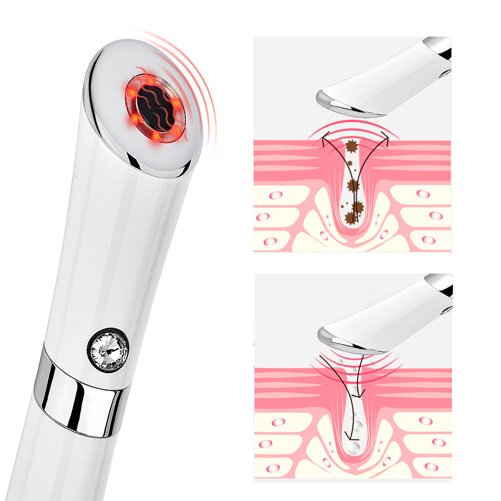 Eye massager
 Features:
 
 1. Ion and vibration massage to remove eye wrinkles more effectively. black eyes. Tighten the skin around your eyes.
 
 2. Smart touch, this machine hAccessoriesDalilly Designs BoutiqueEye massager