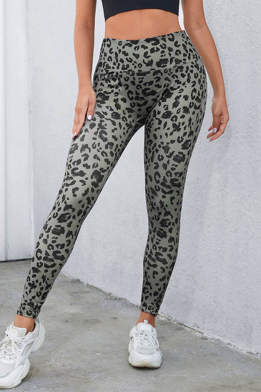 Gray Classic Leopard Print Active Leggings

	We are thrilled to bring you all our very own animal print leggings
		These leggings are so cute and the print is perfect
		We are pairing these with a solid tunBottomsDalilly Designs BoutiqueGray Classic Leopard Print Active Leggings