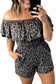 Leopard Off-Shoulder Romper with Pockets


		This ladies’ romper is classic and wild with animal print all over
	
	
		Off-shoulder design with elastic neckline, overlay bust, tunic waist and shorts boBottomsDalilly Designs Boutique-Shoulder Romper