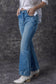 Sky Blue Slight Distressed Medium Wash Flare Jeans


		Designed for daily occasions, these stylish flared jeans won't let you down
	
	
		The high waistline is very flattering to bring a slender figure
	
	
		BottomsDalilly Designs BoutiqueSky Blue Slight Distressed Medium Wash Flare Jeans