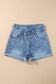 Dusk Blue Button Fly High Waist Roll Edge Denim Shorts
 Size Chart (INCH)



Sizes 



Waist
 



Hip
 



Bottoms
 



Inseam
 



Outseam
 





Relax
 



Relax
 



Relax
 



Relax
 



Relax
 





6
 



27.8
 
Bottoms/Denim ShortsDalilly Designs BoutiqueDusk Blue Button Fly High Waist Roll Edge Denim Shorts