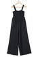 Black Smocked Sleeveless Wide Leg Jumpsuit with Pockets


		This shirred jumpsuit fits most body shapes with elasticity
	
	
		Featured with a square neckline, sleeveless, ruched waist, wide leg, and side pocket
	
BottomsDalilly Designs BoutiqueBlack Smocked Sleeveless Wide Leg Jumpsuit