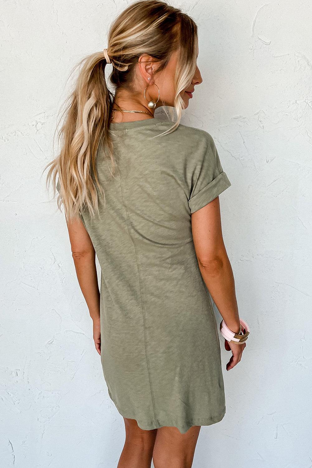 Laurel Green Folded Sleeve Twisted Mini T-Shirt Dress

 (1) Size Chart (CM)



Sizes 



Bust
 



Hem_Width
 



Shoulder
 



Length
 





Relax
 



Relax
 



Relax
 



Relax
 





S
 



88
 



85
 



68
 

DressesDalilly Designs BoutiqueLaurel Green Folded Sleeve Twisted Mini