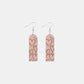 Heart Pattern Wooden Dangle Earrings
Pieces: 1-piece
Material: Iron, Wood
Care instructions: Avoid wearing during exercise, as sweat will react with the jewelry to produce silver chloride and copper suAccessoriesDalilly Designs BoutiqueHeart Pattern Wooden Dangle Earrings