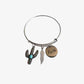 Multi-Charm Alloy Bracelet
Material: Alloy, Turquoise
Care instructions: Avoid wearing during exercise, as sweat will react with the jewelry to produce silver chloride and copper sulfide, whiAccessoriesDalilly Designs BoutiqueMulti-Charm Alloy Bracelet