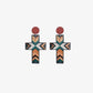 Cross Drop Earrings
Material: Wood
Care instructions: 1. Use a soft cloth to wipe. After each wear, you can use a soft cloth to wipe. 2. Avoid contact with water, as prolonged exposureAccessoriesDalilly Designs BoutiqueCross Drop Earrings