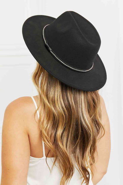 Fame Bring It Back Fedora HatThis hat is the perfect accessory for any occasion, adding a touch of sophistication and glamour to any outfit. This hat features a classic fedora shape with a wide AccessoriesDalilly Designs BoutiqueBack Fedora Hat