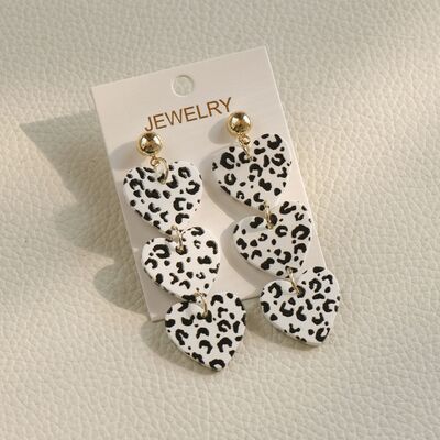 Acrylic Stainless Steel Dangle Earrings
Pieces: 1-piece
Material: Acrylic, Stainless steel, Copper, Soft pottery
Care instructions: Avoid wearing during exercise, as sweat will react with the jewelry to pAccessoriesDalilly Designs BoutiqueAcrylic Stainless Steel Dangle Earrings