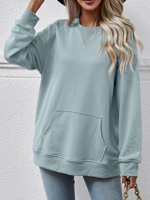 Round Neck Long Sleeve Sweatshirt
Features: Basic style
Sheer: Opaque
Stretch: No stretch
Material composition: 100% polyester
Care instructions: Machine wash cold. Tumble dry low.
Imported
Product Dalilly Designs BoutiqueRound Neck Long Sleeve Sweatshirt