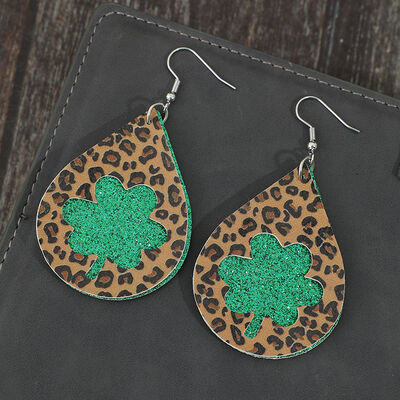 Leopard Hollowed Leather Teardrop Earrings
Pieces: 1-piece
Material: Iron, leather
Care instructions:
1. Use a soft cloth to wipe. After each wear, you can use a soft cloth to wipe.2. Avoid contact with wateAccessoriesDalilly Designs BoutiqueLeopard Hollowed Leather Teardrop Earrings