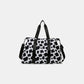 Animal Print Travel Bag
Bag size: Large
Material: Oxford cloth
Imported
Product measurements:One Size:Actual Length 20.1 in, Actual Width 7.9 in, Actual Height 11 in, Weight 14.8 oz
Shoes & BagsDalilly Designs BoutiqueAnimal Print Travel Bag