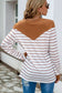 Striped Round Neck Long Sleeve T-Shirt
Features: Basic style
Sheer: Opaque
Stretch: Slightly stretchy
Material composition: 35% polyester, 65% cotton
Care instructions: Machine wash cold. Tumble dry low.TopsDalilly Designs BoutiqueStriped Round Neck Long Sleeve