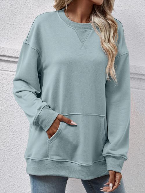 Round Neck Long Sleeve Sweatshirt
Features: Basic style
Sheer: Opaque
Stretch: No stretch
Material composition: 100% polyester
Care instructions: Machine wash cold. Tumble dry low.
Imported
Product Dalilly Designs BoutiqueRound Neck Long Sleeve Sweatshirt