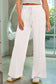 Drawstring Wide Leg Pants with Pockets
Features: Pocketed
Sheer: Opaque
Material composition: 50% polyester, 45% viscose, 5% elastane
Care instructions: Machine wash cold. Tumble dry low.
Imported
ProducDalilly Designs BoutiqueDrawstring Wide Leg Pants