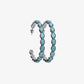 Artificial Turquoise C-Hoop Earrings
Material: Alloy, Artificial turquoise
Care instructions: Avoid wearing during exercise, as sweat will react with the jewelry to produce silver chloride and copper sAccessoriesDalilly Designs BoutiqueArtificial Turquoise