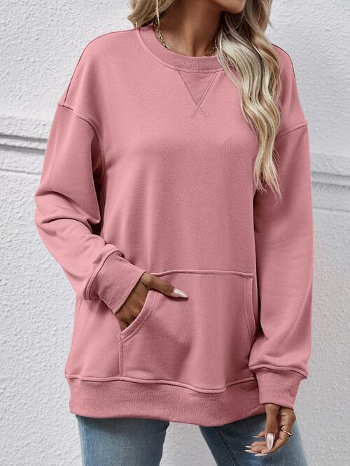 Round Neck Long Sleeve Sweatshirt
Features: Basic style
Sheer: Opaque
Stretch: No stretch
Material composition: 100% polyester
Care instructions: Machine wash cold. Tumble dry low.
Imported
Product Dalilly Designs BoutiqueRound Neck Long Sleeve Sweatshirt