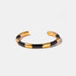 18K Gold-Plated Stainless Steel Bracelet
Pieces: 1-piece
Material: 18K gold-plated, Stainless steel
Care instructions: Avoid wearing during exercise, as sweat will react with the jewelry to produce silver AccessoriesDalilly Designs Boutique18K Gold-Plated Stainless Steel Bracelet