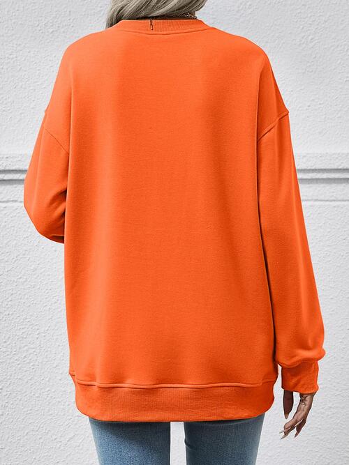 Round Neck Long Sleeve Sweatshirt
Features: Basic style
Sheer: Opaque
Stretch: No stretch
Material composition: 100% polyester
Care instructions: Machine wash cold. Tumble dry low.
Imported
Product Dalilly Designs BoutiqueRound Neck Long Sleeve Sweatshirt